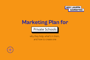 marketing plan for private school